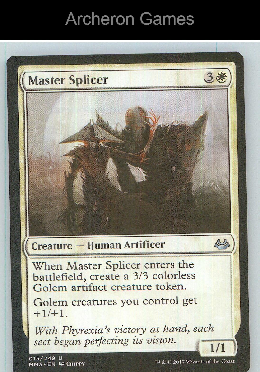 Master Splicer MM3 15 UC MTG Card NM/EX+