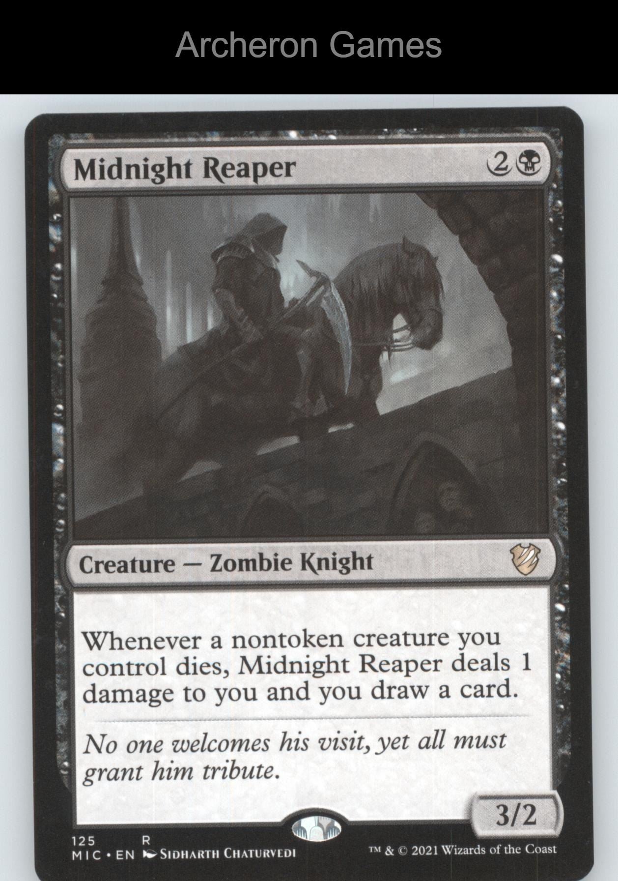 Midnight Reaper 125 R MTG Card Commander: Innistrad: Midnight Hunt