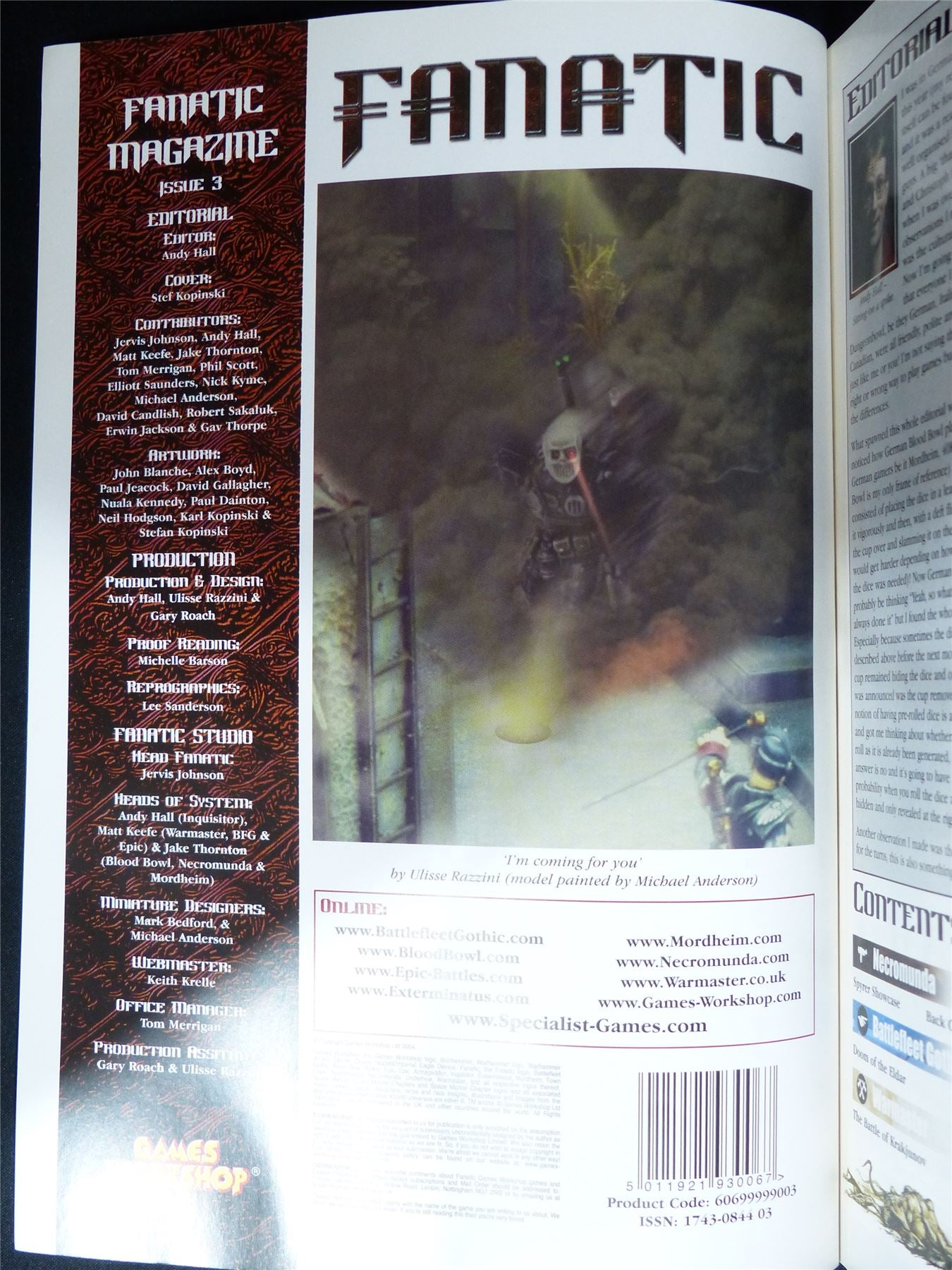 Fanatic #3 Games Workshop Magazine #1W2
