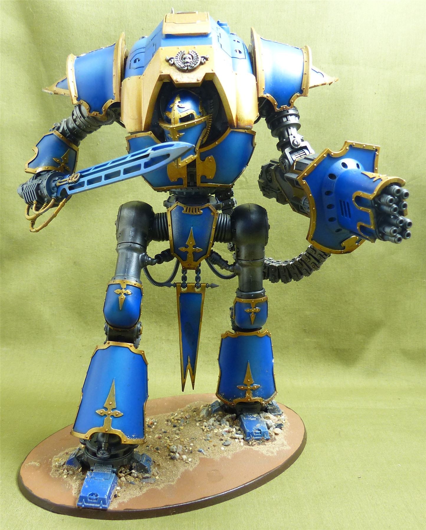 Cerastus Knight Castigator painted - Imperial Knights - Warhammer 40K #6T9