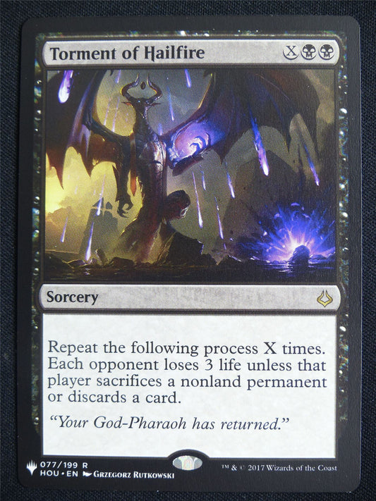 Torment of Hailfire - HOU - Mtg Card #3IQ