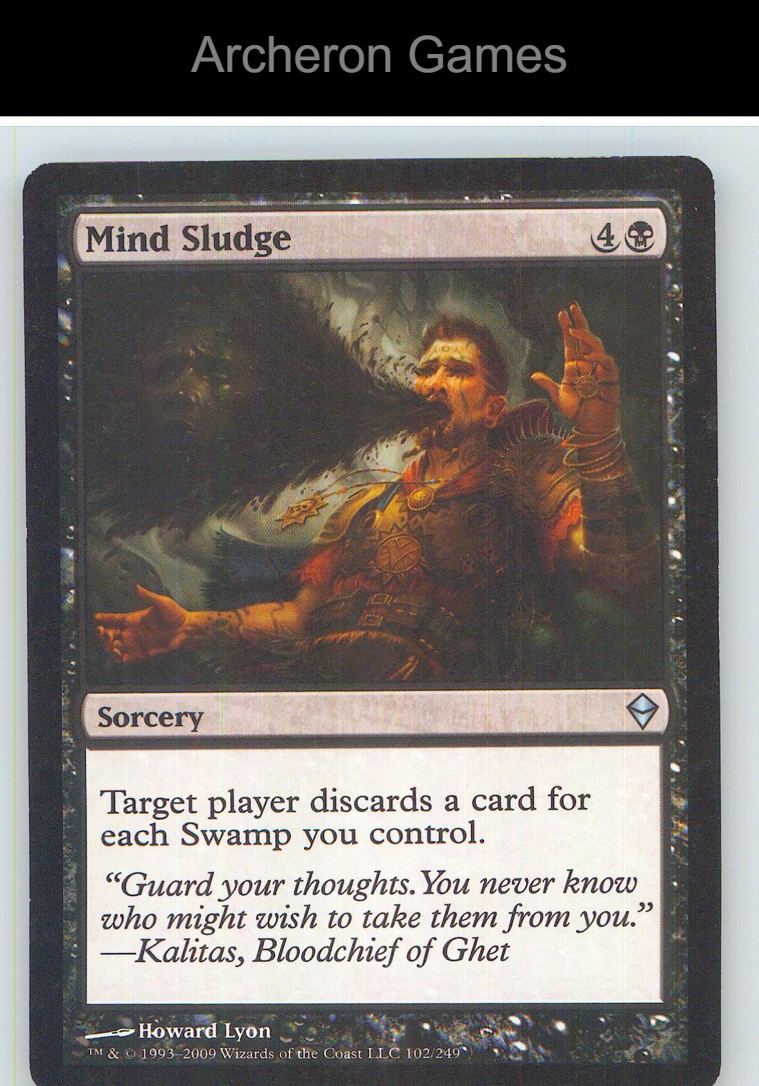 Mind Sludge ZEN 102 UC MTG Card NM/EX+