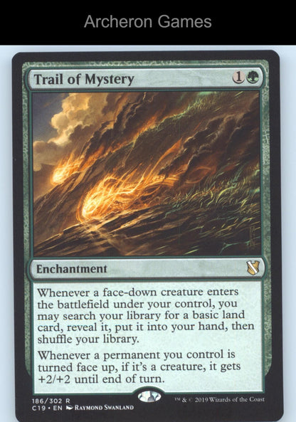 Trail of Mystery 186 R MTG Card Commander 2019
