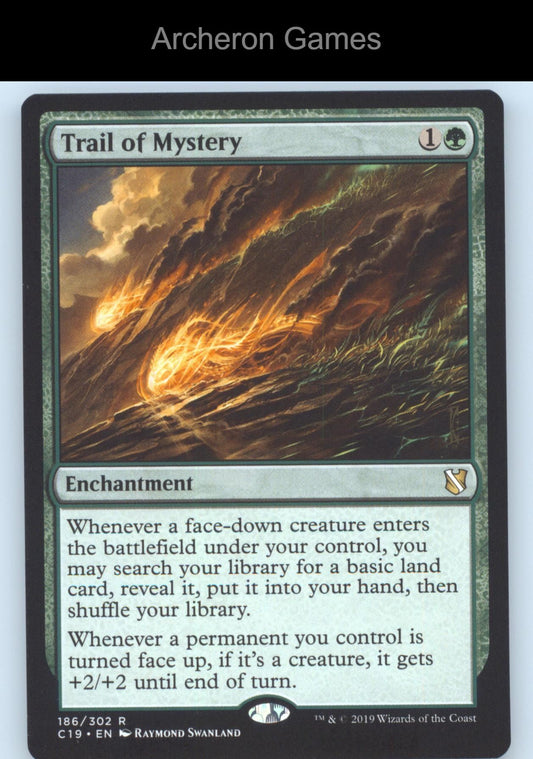 Trail of Mystery 186 R MTG Card Commander 2019