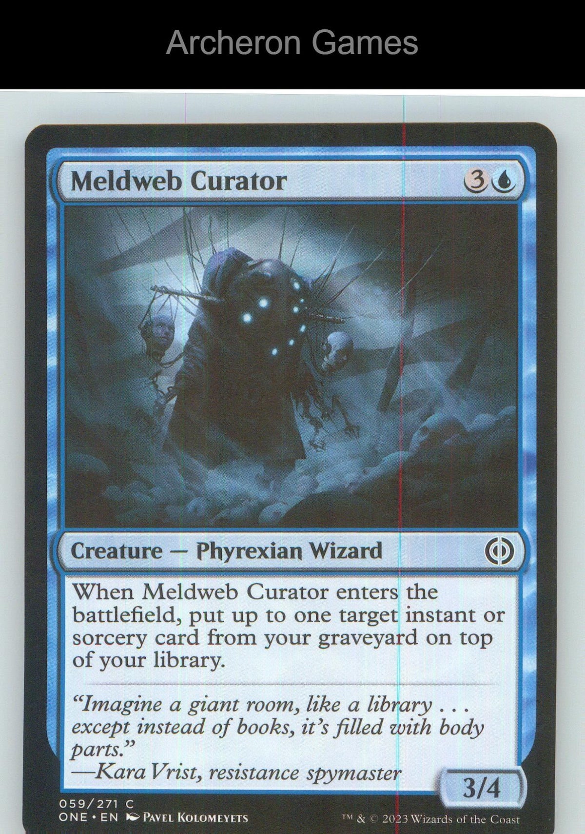 Meldweb Curator ONE 59 C MTG Card NM/EX+