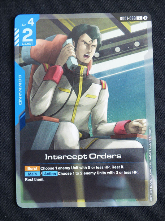 Intercept Orders GD01-099 R - Gundam Card #5FC