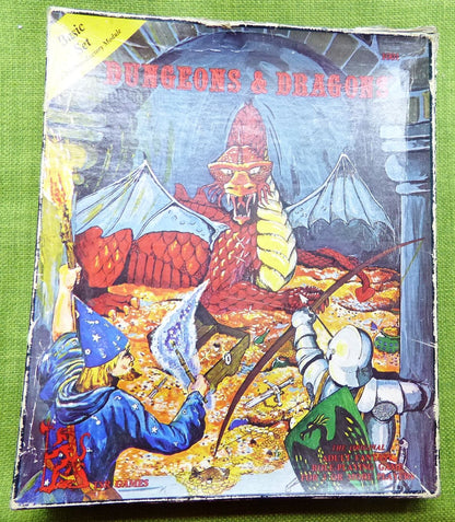 Games Workshop Basic Set 1011 Dungeons & Dragons Box Set #5X