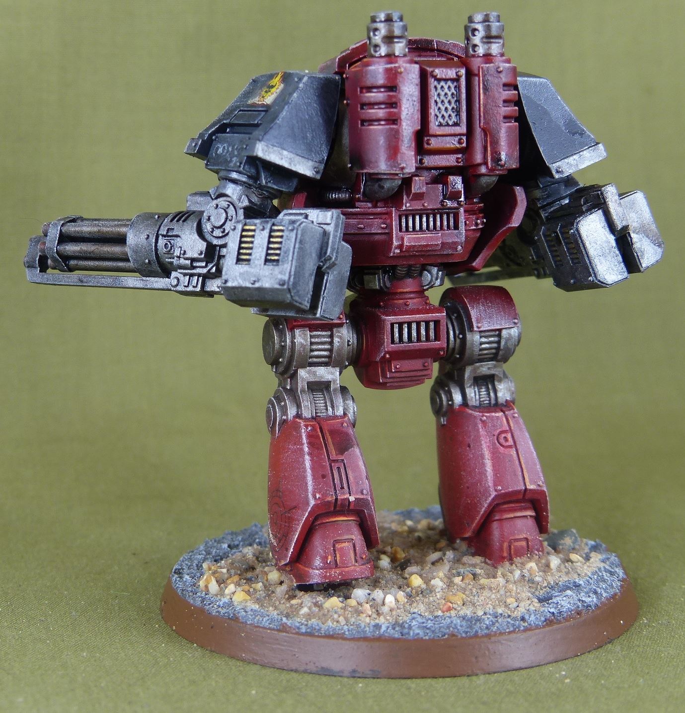 Word Bearers Contemptor Dreadnaught - Horus Hersey - Painted - Warhammer AoS 40k #2KY