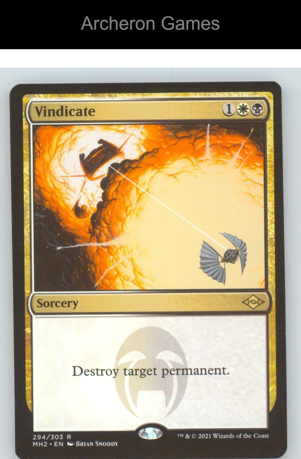 Vindicate MH2 294 R MTG Card NM/EX+