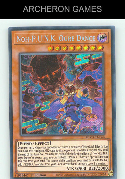 Noh-P.U.N.K. Ogre Dance (CR) SEC YUGIOH Card