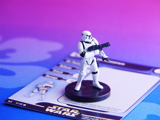Stormtrooper 41/60 - Star Wars Miniatures Game #54F