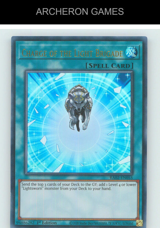 Charge of the Light Brigade (UR) UR YUGIOH Card 1st Edition