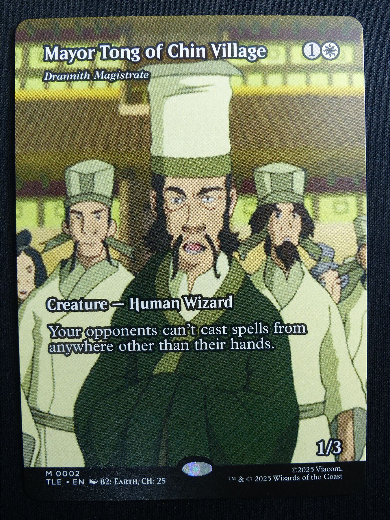 Mayor Tong of Chin Village/Drannith Magistrate Borderless - TLE - Mtg Card #3G5