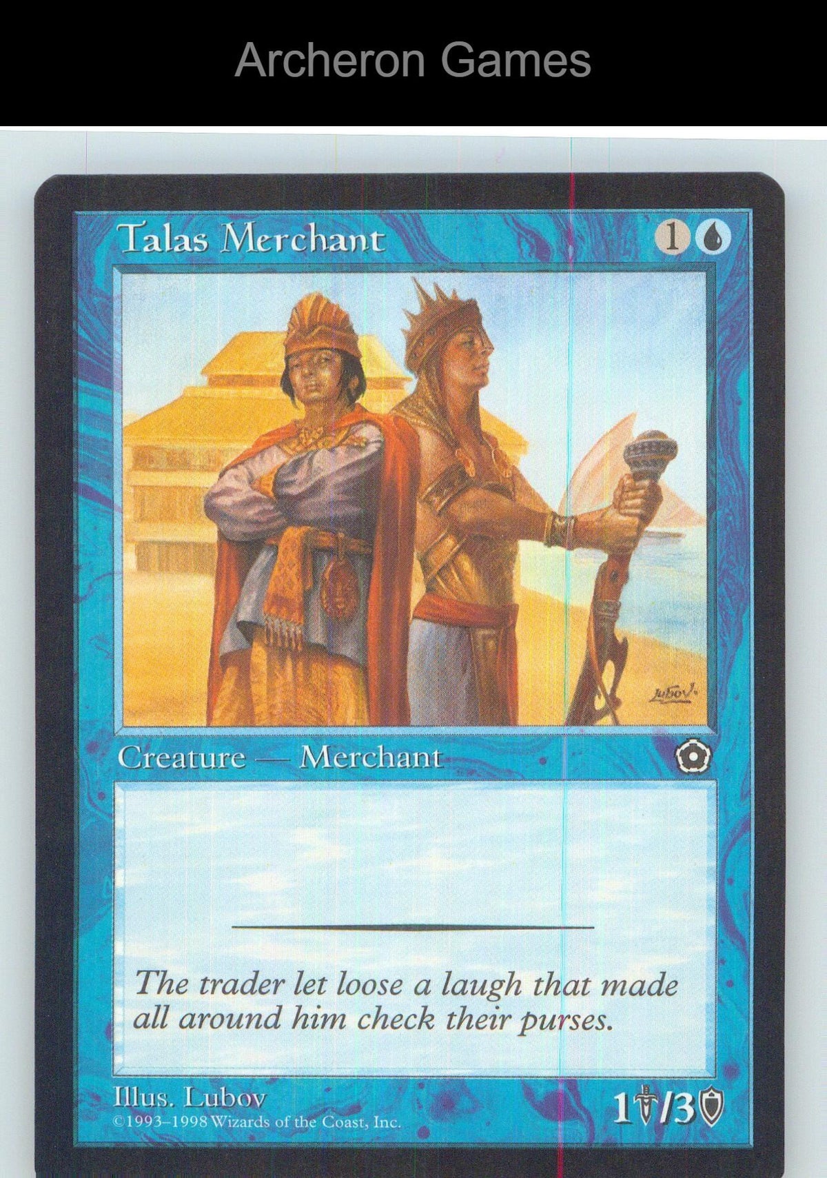 Talas Merchant P02 C MTG Card NM/EX+