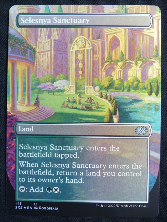 Selesnya Sanctuary Borderless Foil - 2X2 - Mtg Card #3FP