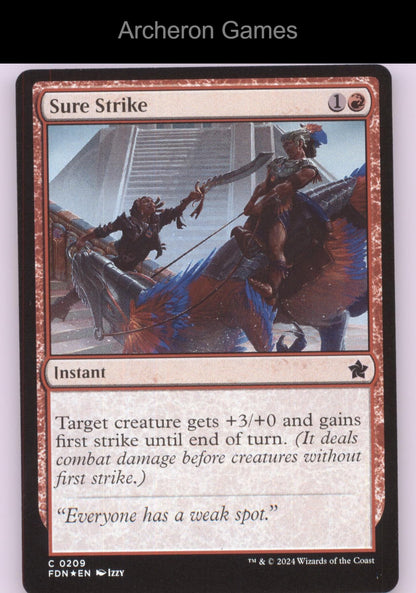 Sure Strike FDN 209 C MTG Card Foundations