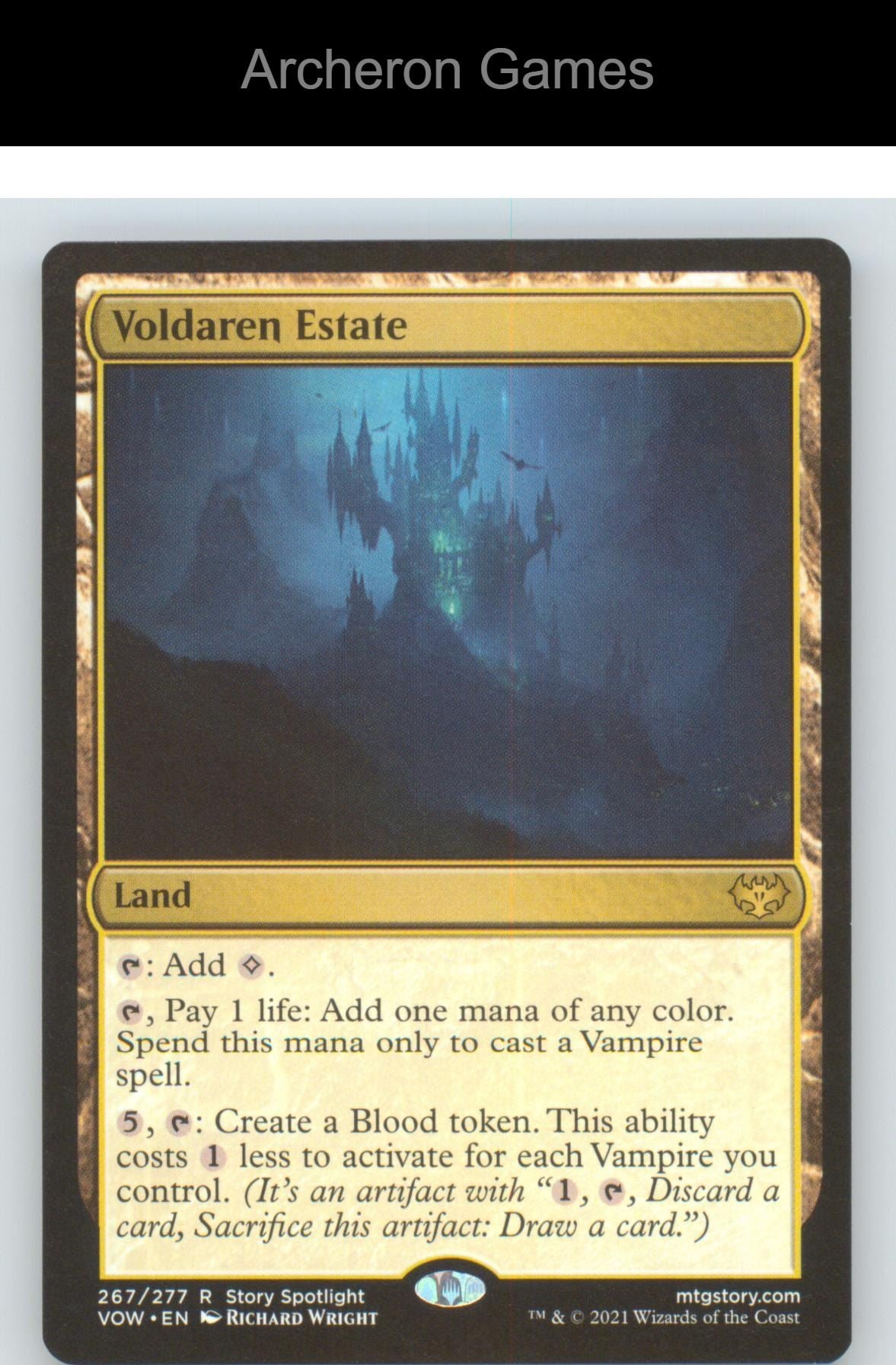 Voldaren Estate VOW 267 R MTG Card NM/EX+