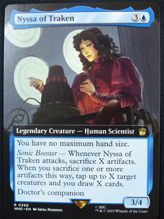 Nyssa of Traken Extended Art - WHO - Mtg Card #60U