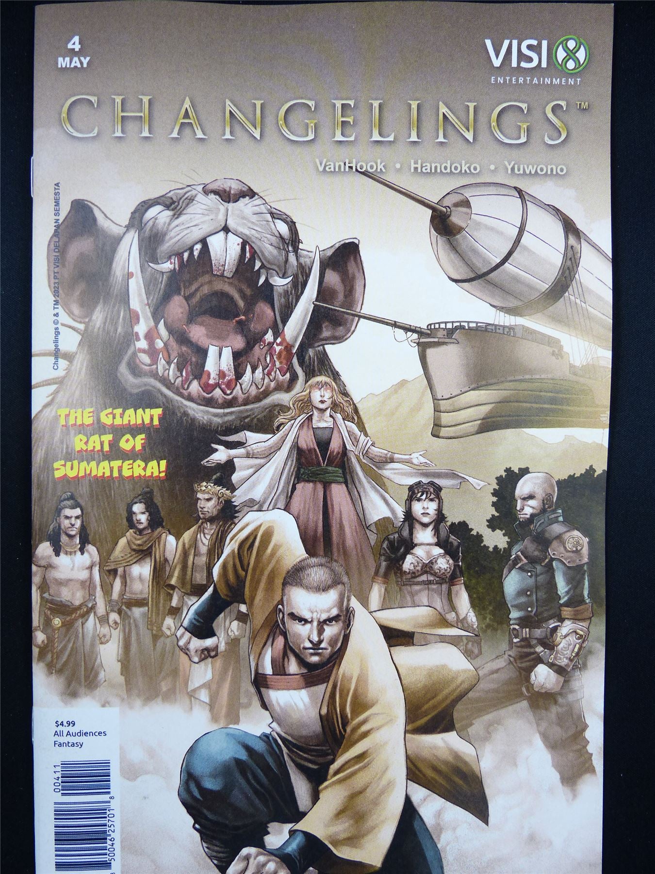 CHANGELINGS #4 - May 2023 Visi Comic #NU