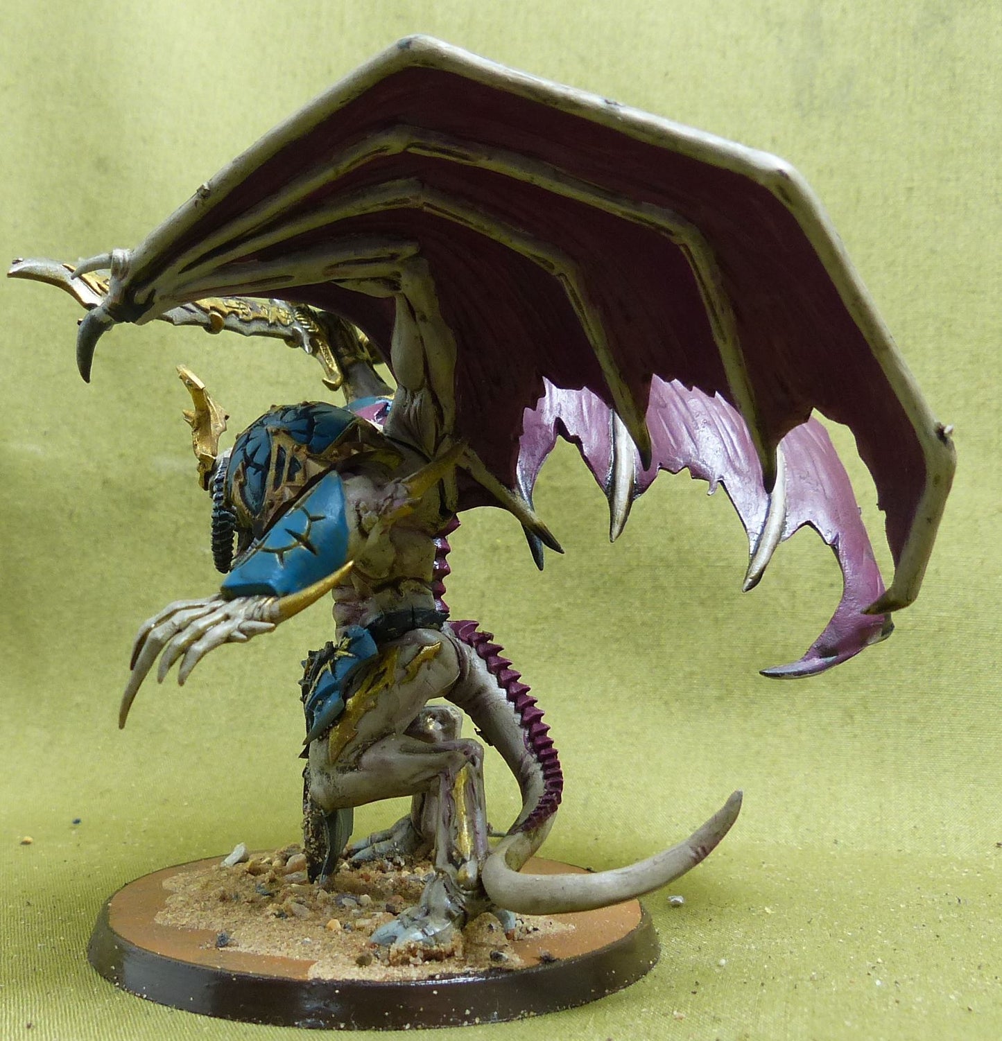 Daemon Prince painted - Thousand Sons - Warhammer 40K #5SX