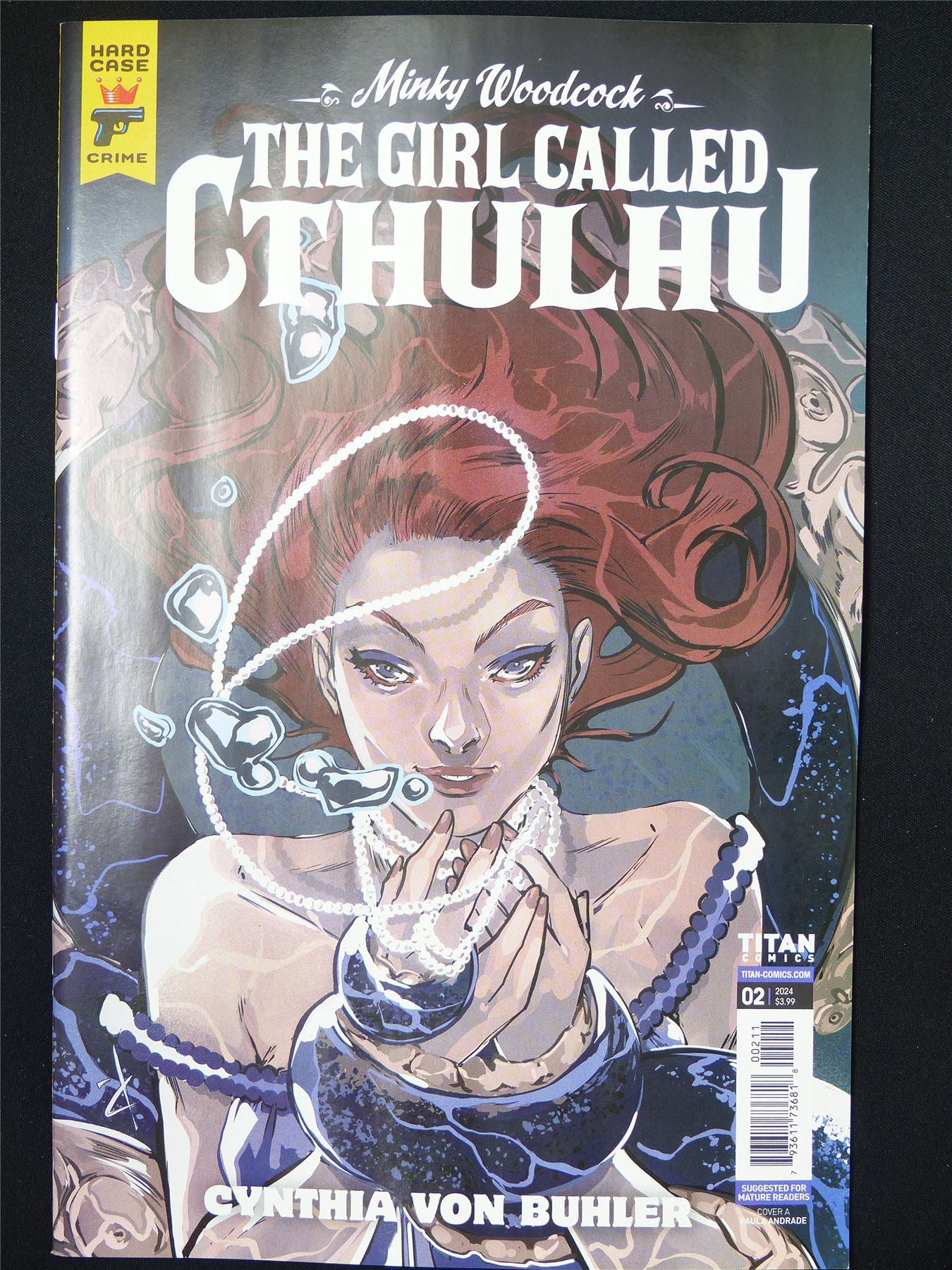 Minky Woodcock The GIRL Called Cthulhu #2 - B&B Nov 2024  Titan Comic #3UT