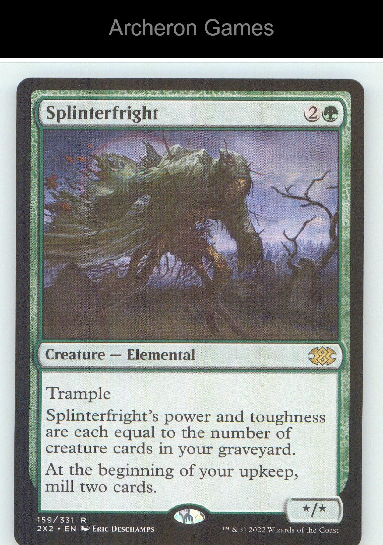 Splinterfright 2X2 159 R MTG Card NM/EX+