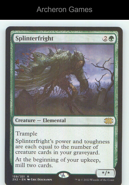 Splinterfright 2X2 159 R MTG Card NM/EX+