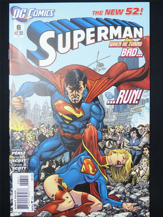 SUPERMAN #6 - B&B DC Comic #85S