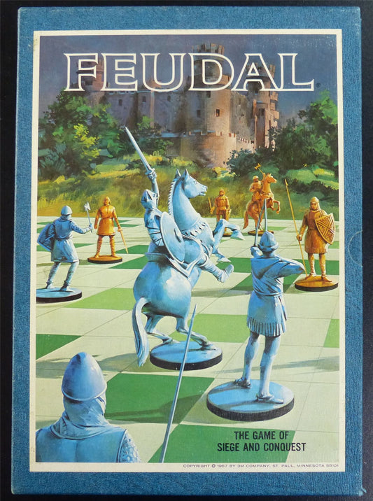 Feudal The Game of Siege and Conquest Boardgame Classic #273