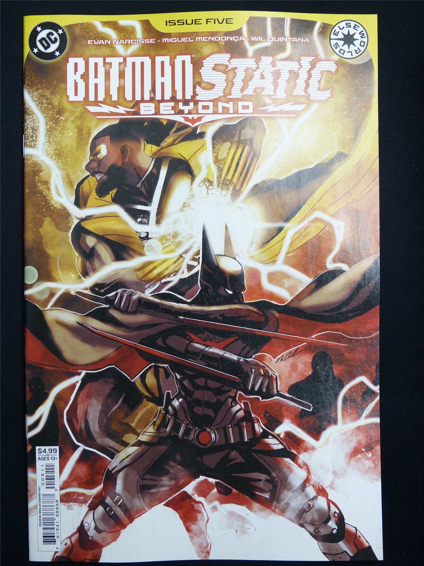 BATMAN Static Beyond #5 - Jun 2026 DC Comic #452