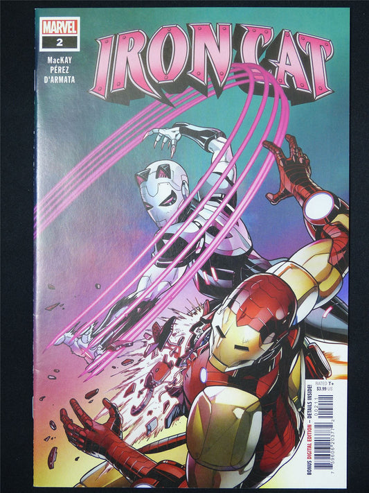 IRON Cat #2 - B&B Marvel Comic #7XZ