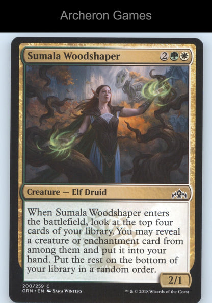 Sumala Woodshaper 200 C MTG Card Guilds of Ravnica