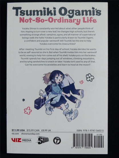 Tsumiki Ogamis Not-So-Ordinary life volume 1 - Viz Manga #3XV