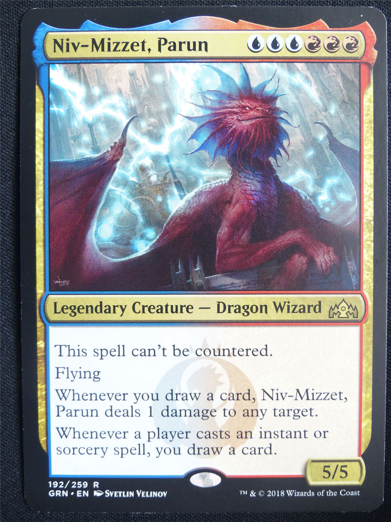 Niv-Mizzet Parun - GRN - Mtg Card #5OZ