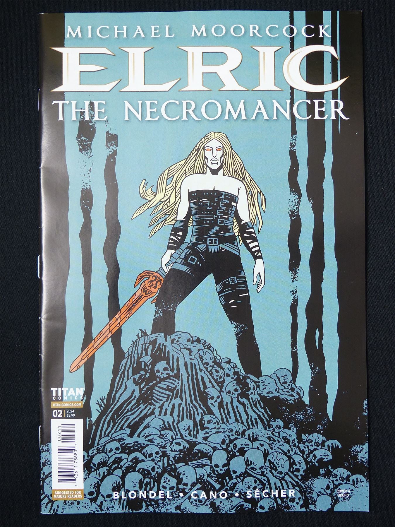 ELRIC The necromancer #2 Cvr A - B&B Aug 2024 Titan Comic #E