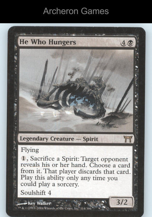He Who Hungers 114 R MTG Card Champions of Kamigawa