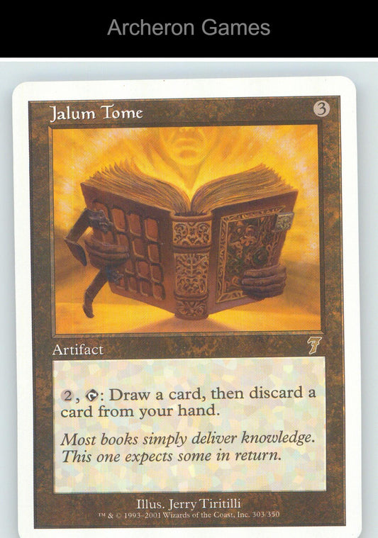 Jalum Tome 7ED 303 R MTG Card NM/EX+