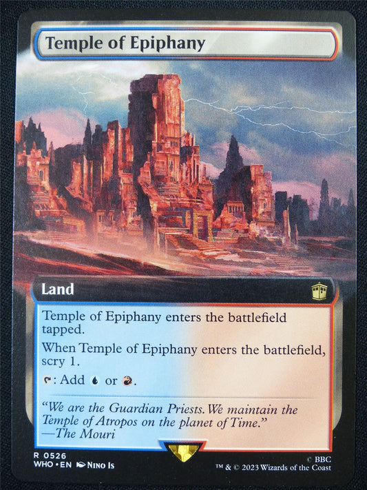Temple of Epiphany Extended Art - WHO - Mtg Card #BI