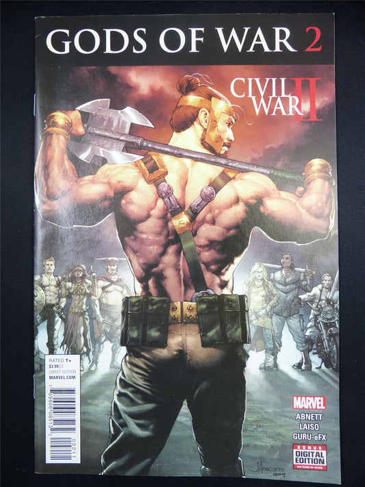 GODS of War #2 Civil War II - Marvel Comic #4TC