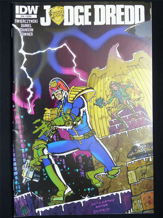 JUDGE Dredd #14 - IDW Comic #1SK