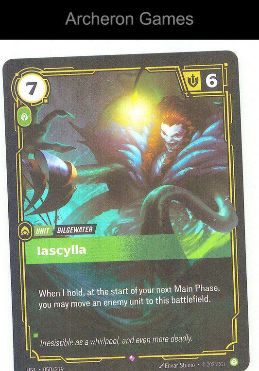 Iascylla UNL 050/219 R Unleashed Riftbound Card