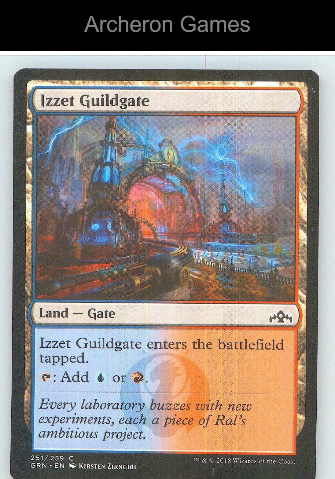 Izzet Guildgate (251) GRN 251 C MTG Card NM/EX+