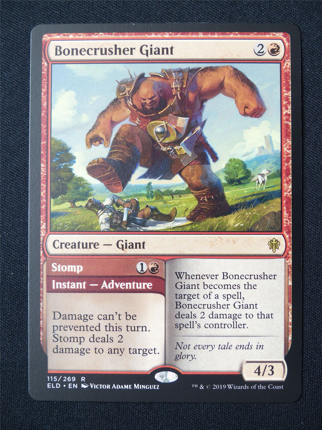 Bonecrusher Giant - ELD - Mtg Card #4VO