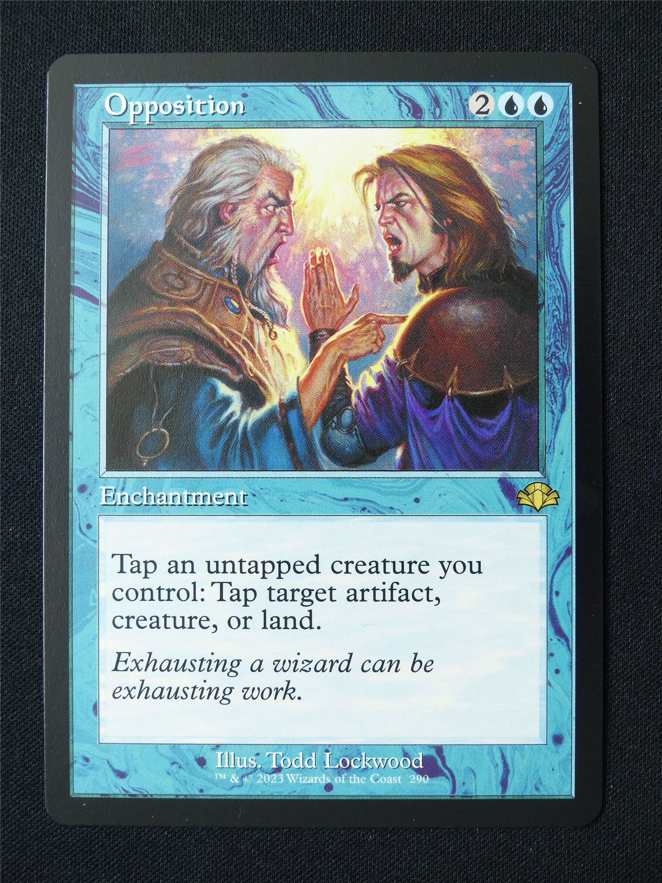 Opposition Retro - DMR - Mtg Card #2TU