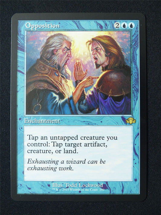 Opposition Retro - DMR - Mtg Card #2TU