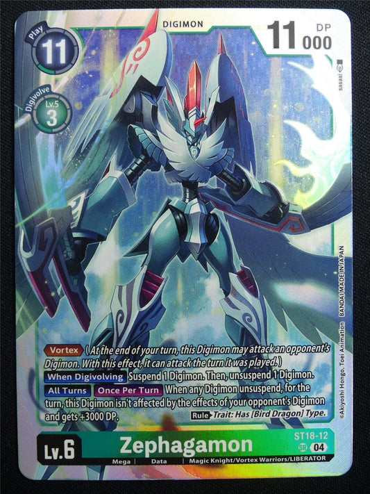 Zephagamon ST18-12 SR Foil - Digimon Card #302
