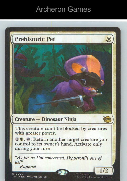 Prehistoric Pet TMT 0022 R MTG Card NM/EX+