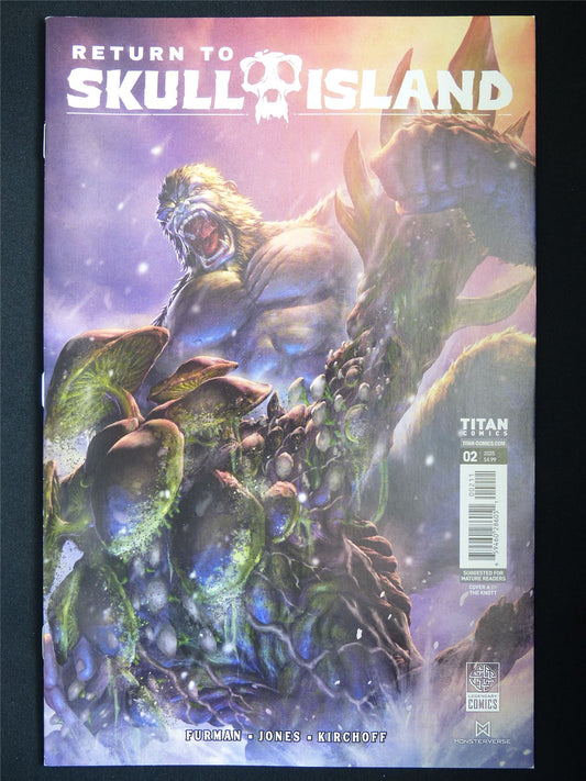 RETURN to Skull Island #2 - Titan Comic #3SD