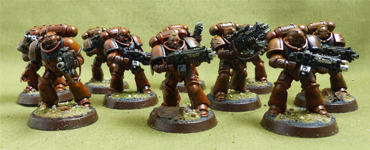 Intercessor Squad painted - Space Marines - Warhammer 40K #1QX