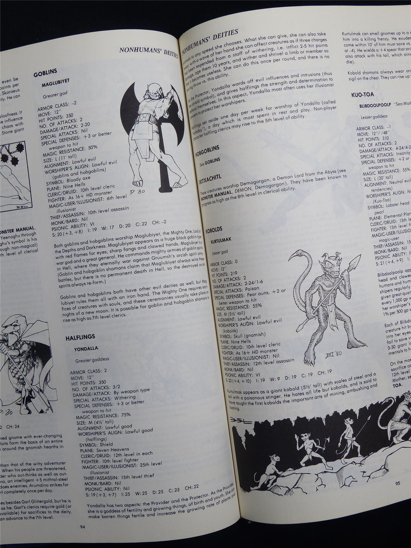 Official Advanced D&D: Legends & Lore - Roleplay Hardback #1GL